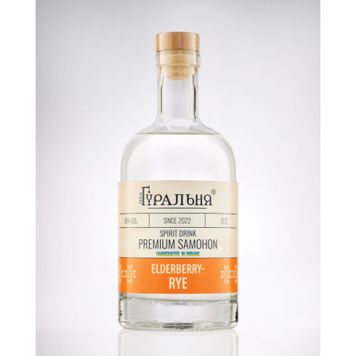 Premium Samohon Elderberry-Rye 0.7 l., 45% vol.