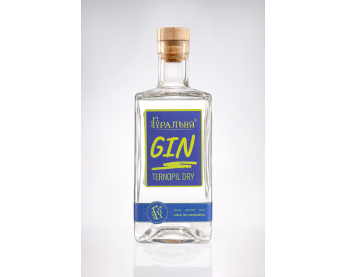 Gin Ternopil Dry, 0.7 l., 45% vol.