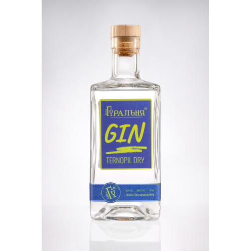 Gin Ternopil Dry, 0.7 l., 45% vol.