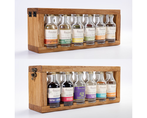 Gift set (12 bottles), 12 pcs. x 0.05 l., 45% vol.
