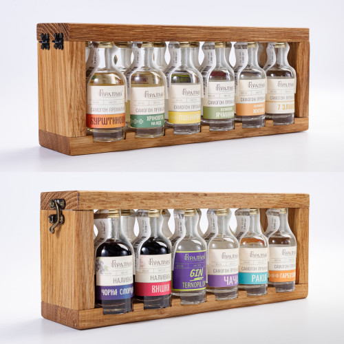 Gift set (12 bottles), 12 pcs. x 0.05 l., 45% vol.
